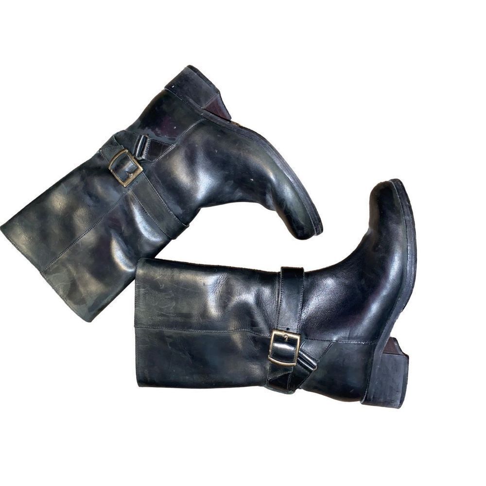 VERO CUOIO Pull On Moto Boots